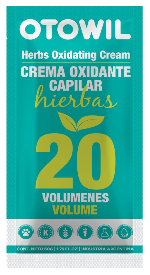 Crema Oxidante Hierbas - 20 Vol | Sobre x 50 grs.