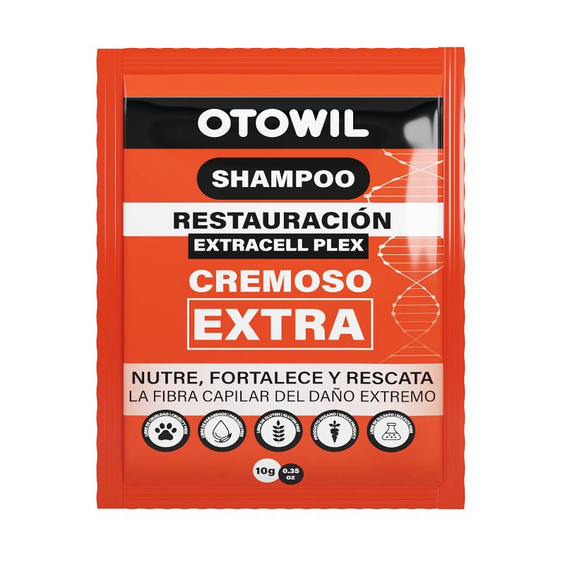 Shampoo Restaurador | Sobre x 10 grs. 
