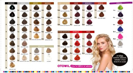 Carta de color con pelo Linea Magia