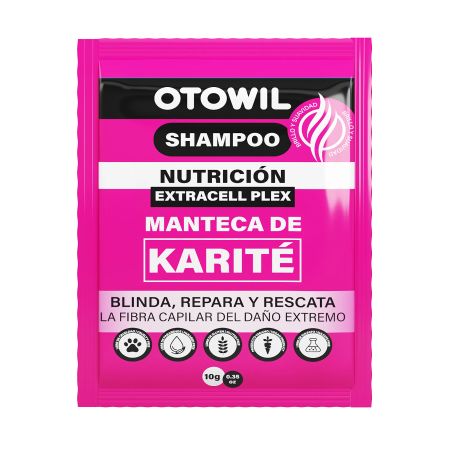 Shampoo Nutrición con Manteca de Karité | Sobre x 10 grs. 