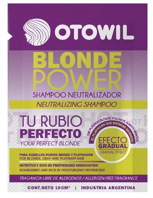 Blonde Power Shampoo | Sobre x 10 grs. 