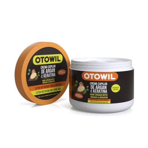 Crema Capilar de Argan & Keratina | Pote x 250grs.