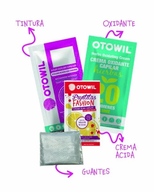 Kit Simple - Argan |Coloracion +  Oxidante 20 Vol + Puntitas Fashion + Guantes