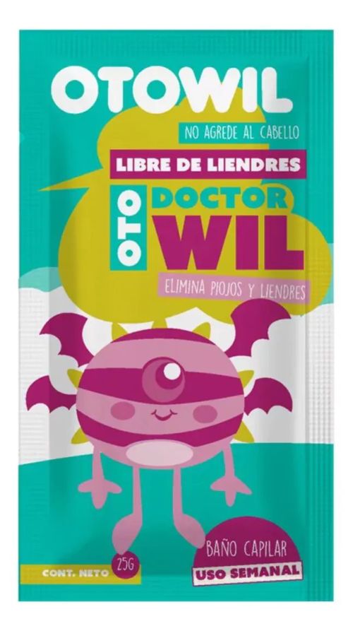 Dr.Wil - Piojicida | Sobre x25g