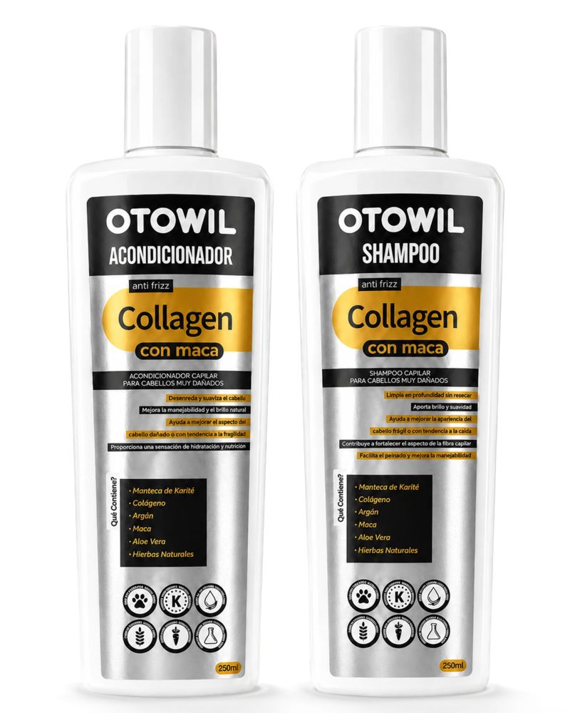 KIT Shampoo + Acondicionador Collagen 250 gr c/u